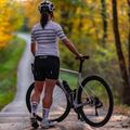 Calze da ciclismo da donna Luxa Girls Power bianco 9