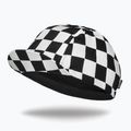 Berretto da ciclismo Luxa Squares bianco/nero 7