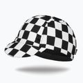 Berretto da ciclismo Luxa Squares bianco/nero 8