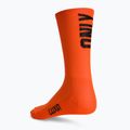 Calze da ciclismo Luxa Only Gravel arancione 4