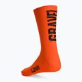 Calze da ciclismo Luxa Only Gravel arancione 5