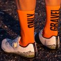Calze da ciclismo Luxa Only Gravel arancione 7