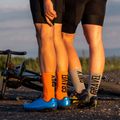 Calze da ciclismo Luxa Only Gravel arancione 8