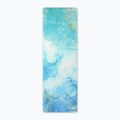 Tappetino yoga/fitness FORCEBAND Gold 4 mm blu/oro