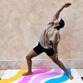 Tappetino yoga/fitness FORCEBAND Wave 4 mm multicolore 5