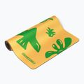 Tappetino yoga/fitness FORCEBAND Energy Yellow 4 mm verde/giallo 2