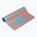 Tappetino yoga/fitness FORCEBAND Abstract Orange 4 mm arancio/blu 3