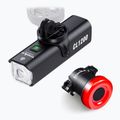 Set di luci per bicicletta TOWILD CL1200 + TL02 nero