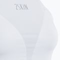 Top da allenamento donna 2skin Crop Top Bianco 3