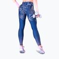 Leggings da allenamento donna 2skin Ombre Jungle Navy 7