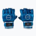 Guanti da grappling Octagon MMA blu metallizzato