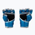 Guanti da grappling Octagon MMA blu metallizzato 2