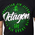 Maglietta Octagon Brazilian Jiu Jitsu da uomo, nero 4