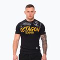 T-shirt da uomo Octagon Second Face black/multicolor