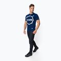 Maglietta da uomo Octagon Logo Smash dark navy 2