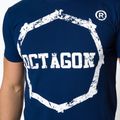 Maglietta da uomo Octagon Logo Smash dark navy 4