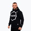 Felpa con cappuccio Octagon da uomo Teeth nero