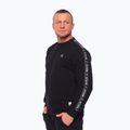 Felpa Octagon Stripe uomo nero 3