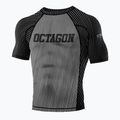 Rashguard Octagon da uomo Enspace grigio 5