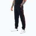 Pantaloni da uomo Octagon Stripe black/red