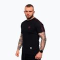 T-shirt da uomo Octagon Stripe black/red