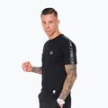 T-shirt da uomo Octagon Stripe black/white 3