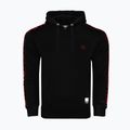 Felpa da uomo Octagon Stripe Hoodie black/red
