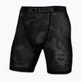 Pantaloncini a compressione da uomo Octagon Camo Night nero