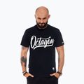 Maglietta Octagon Retro da uomo, nero