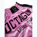 Pantaloncini da allenamento Octagon Muay Thai da uomo rosa 2