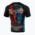 Octagon Premium Kickboxing Family, paraschiena da uomo nero/multicolore 2