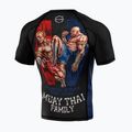 Rashguard Octagon Premium Muay Thai Family nero/multicolore da uomo 2