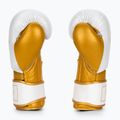 Guantoni da boxe Octagon Prince bianco/oro 3