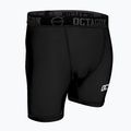 Pantaloncini a compressione Octagon Fight Wear da uomo, bianco/nero 3