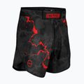 Pantaloncini da allenamento da uomo Octagon Marble Camo MMA camo rosso 3
