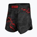 Pantaloncini da allenamento da uomo Octagon Marble Camo MMA camo rosso 4