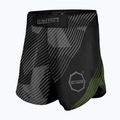 Pantaloncini da allenamento Octagon Broken Line MMA da uomo, nero 4