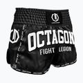 Pantaloncini da allenamento Octagon Kickboxing/Muay Thai Legion Fight Legion Premium black/white