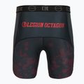 Pantaloni da allenamento uomo Octagon Legion Grunge nero/rosso 2