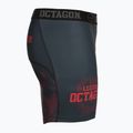 Pantaloni da allenamento uomo Octagon Legion Grunge nero/rosso 3