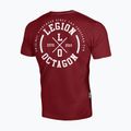 T-shirt da uomo Octagon Legion LO burgundy 2