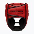 Casco da boxe Octagon Legion Guardox 2w1 red 3