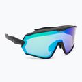 Occhiali da sole Tripout Infinity axiom nero/verde