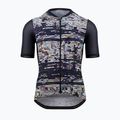 Maglia da ciclismo Quest Defeqt uomo nero/multicolore