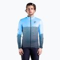 Felpa ciclismo uomo Quest Limone blu