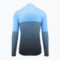 Felpa ciclismo uomo Quest Limone blu 4