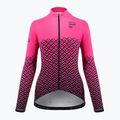 Felpa ciclismo donna Quest Limone magenta 3