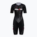 Tuta da triathlon da donna Quest Iron Man nero