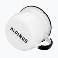 Tazza da viaggio Alpinus Enamelled White Lynx 3