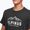 Maglietta Alpinus Mountains da uomo, nero 4